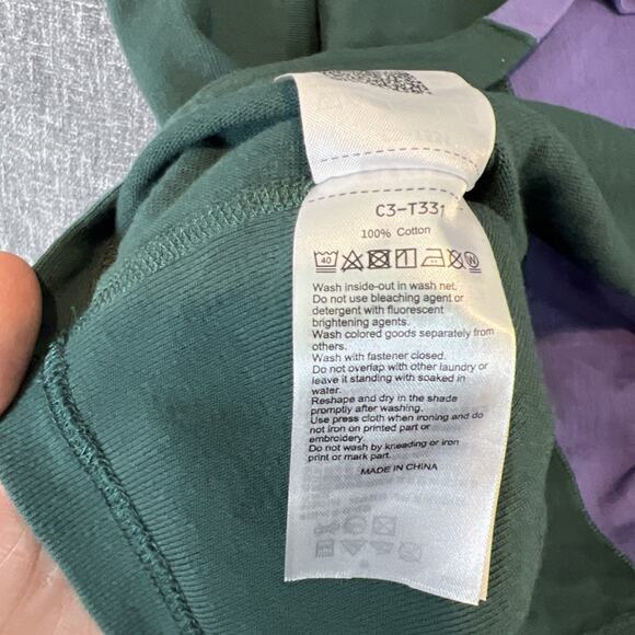 Champion Reverse Weave Multicolor Tri-Tone Men's T Shirt XXL Colorblock Stretch - Picture 10 of 10